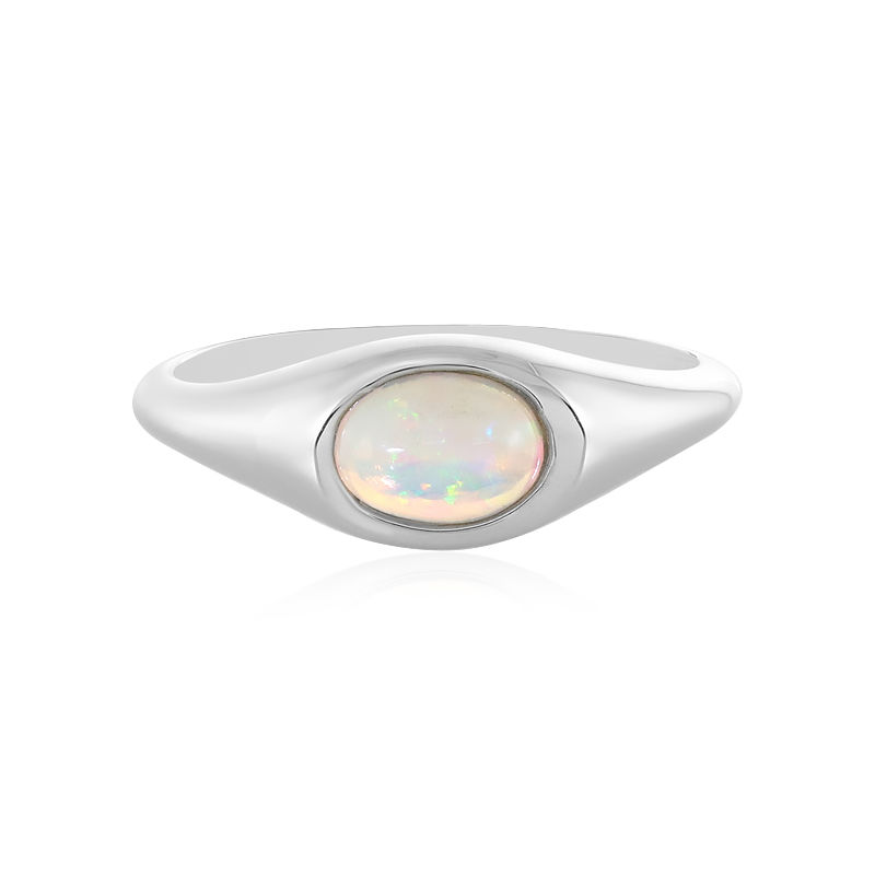 Anello in argento con Opale di Welo-1617WN | Gioielli Juwelo