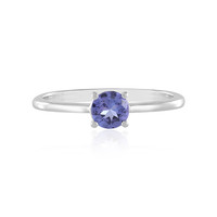 Anello in platino con Tanzanite AAA