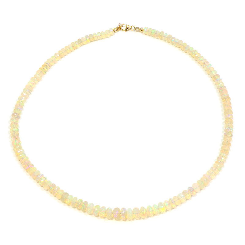 Collana in oro con Opale di Welo-5472SR | Gioielli Juwelo
