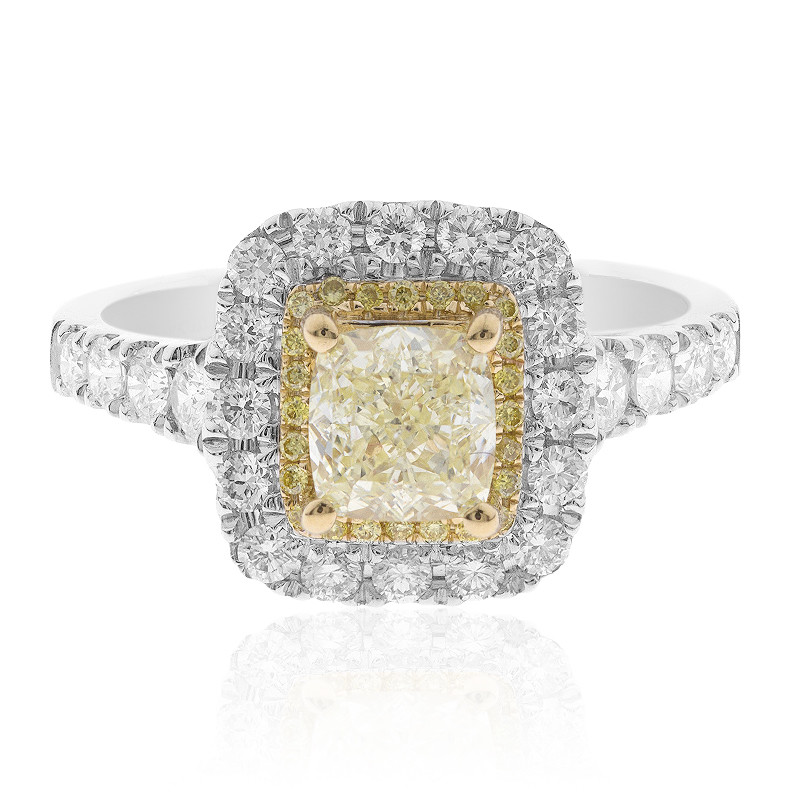 Anello in oro con Diamante Giallo SI (CIRARI)-4960AB | Gioielli Juwelo