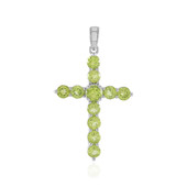 Ciondolo in argento con Peridoto