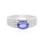 Anello in argento con Tanzanite