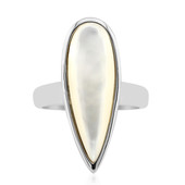 Anello in argento con Madreperla (MONOSONO COLLECTION)