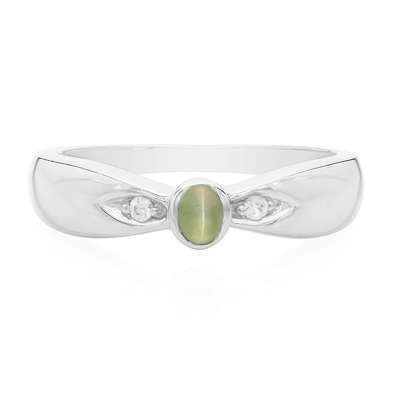 Anello in argento con Alessandrite Occhio di Gatto (Molloy)-4279EH |  Gioielli Juwelo