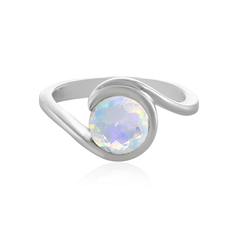 Anello in argento con Opale di Welo-9385EF | Gioielli Juwelo
