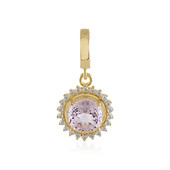 Ciondolo in argento con Kunzite