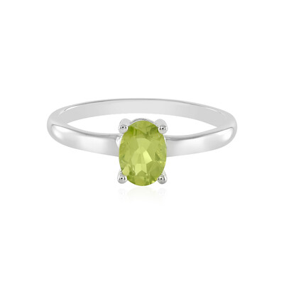 Anello in argento con Peridoto