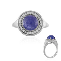 Anello in argento con Tanzanite