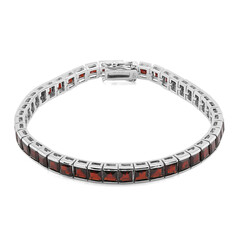 Bracciale in argento con Granato