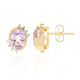 Orecchini in oro con Kunzite Patroke