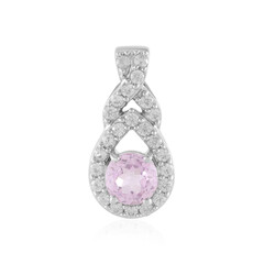 Ciondolo in argento con Kunzite