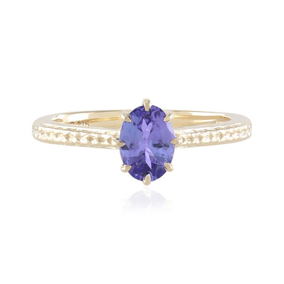 Anello in oro con Tanzanite