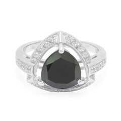 Anello in argento con Ematite Nera