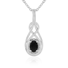 Collana in argento con Onice Nero