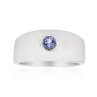 Anello in argento con Tanzanite (non riscaldata)