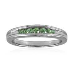 Anello in argento con Tsavorite