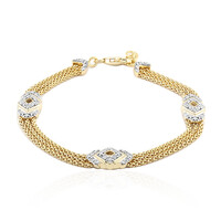 Bracciale in argento con Diamante I2 (I)