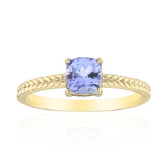 Anello in oro con Tanzanite