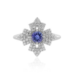 Anello in argento con Tanzanite