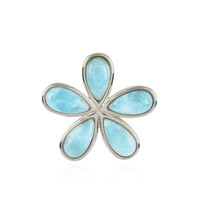 Ciondolo in argento con Larimar