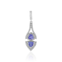 Ciondolo in argento con Tanzanite