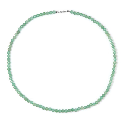 Collana in argento con Avventurina Verde