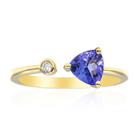 Anello in oro con Tanzanite AAA