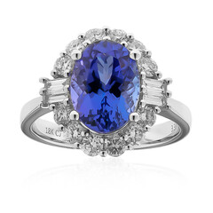 Anello in oro con Tanzanite AAA (CIRARI)