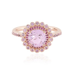 Anello in argento con Kunzite