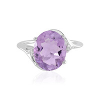 Anello in argento con Ametista Rose de France