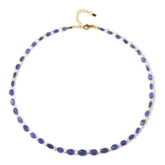 Collana in argento con Tanzanite