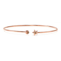 Bracciale in oro con Diamante Rose de France SI1 di Argyle