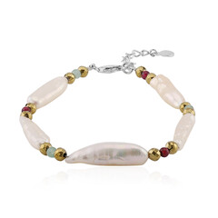 Bracciale in argento con Perla Keshi (TPC)