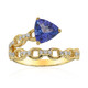 Anello in oro con Tanzanite AAA (CIRARI)