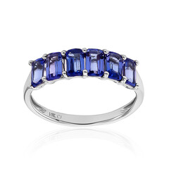 Anello in oro con Tanzanite AAA