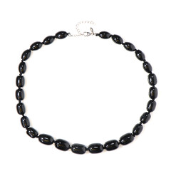 Collana in argento con Onice Nero