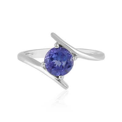 Anello in argento con Tanzanite