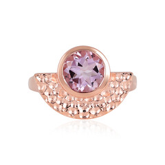 Anello in argento con Ametista Rose de France