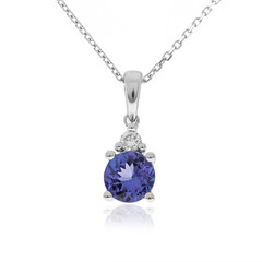 Collana in oro con Tanzanite AAA