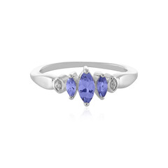 Anello in argento con Tanzanite