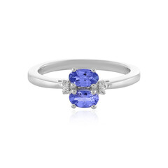 Anello in argento con Tanzanite