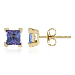 Orecchini in oro con Tanzanite