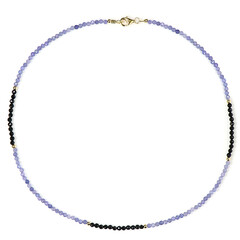 Collana in argento con Tanzanite