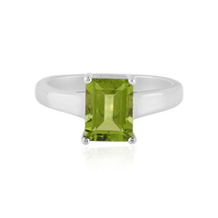 Anello in argento con Peridoto