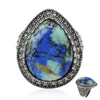 Anello in argento con Azzurrite (Annette classic)