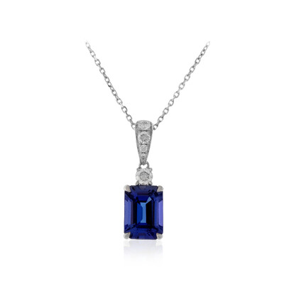 Collana in oro con Tanzanite AAA (CIRARI)