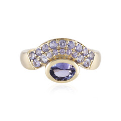 Anello in oro con Tanzanite (KM by Juwelo)