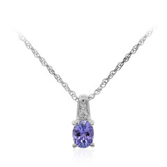 Collana in argento con Tanzanite