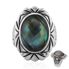 Anello in argento con Quarzo Bianco (Art of Nature)