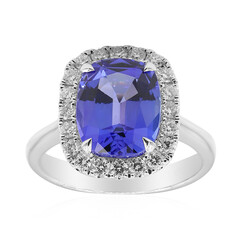 Anello in oro con Tanzanite AAA (CIRARI)